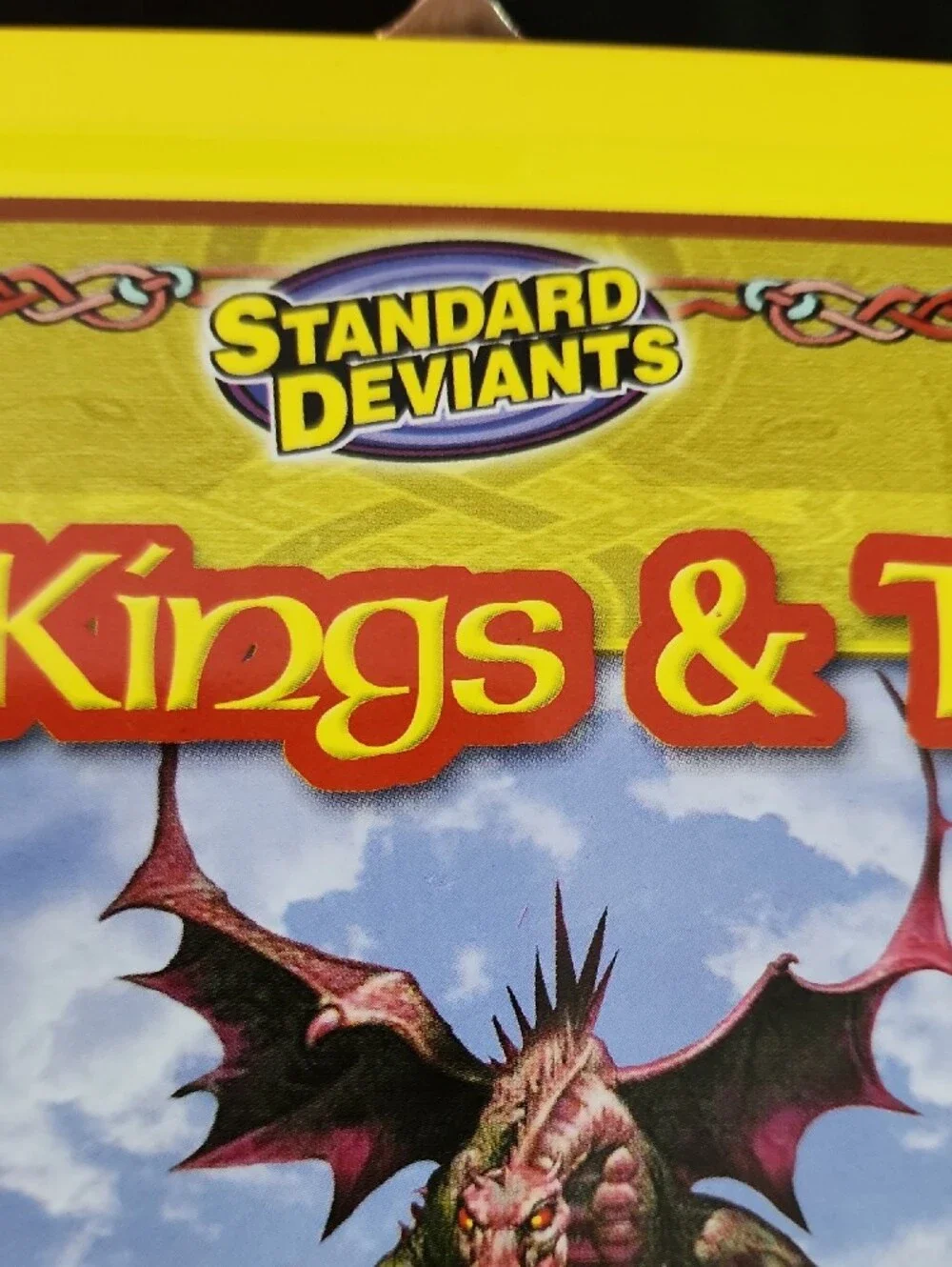 Rings, Kings & Things Monsters & Mayhem Yellow Tin